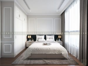 thiết kế nội thất phong cách tân cổ điển - phòng ngủ