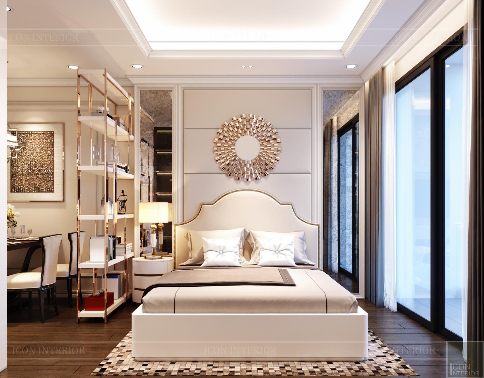 thiết kế phòng ngủ neo classic