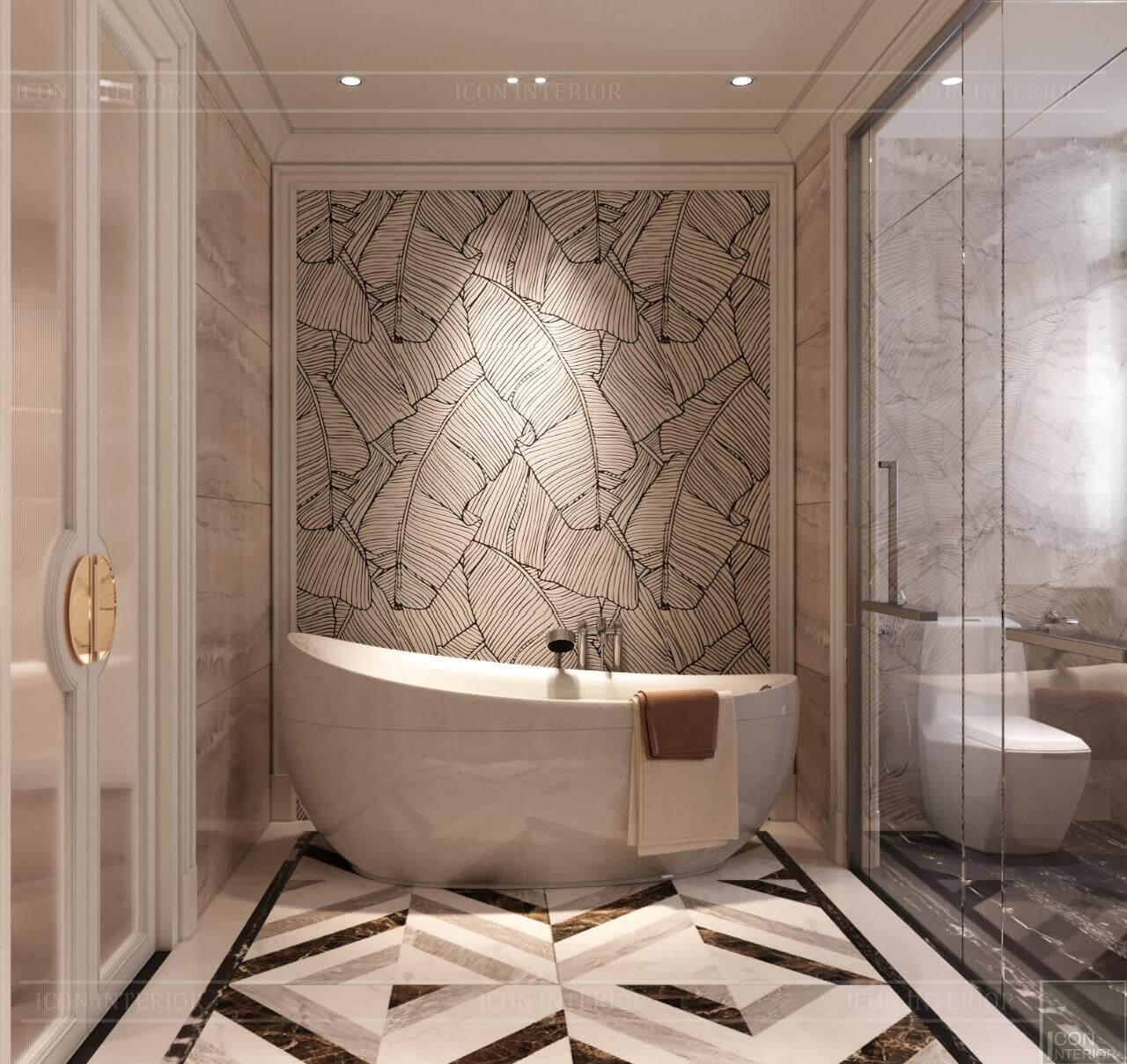 Mẫu thiết kế nhà vệ sinh đẹp hiện đại sang trọng nhất 2019
