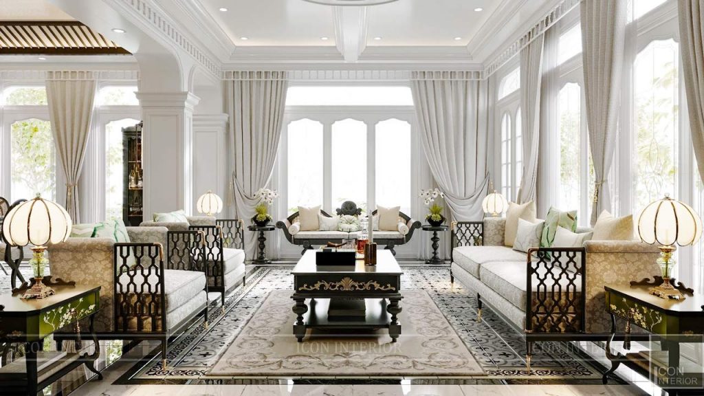 biệt thự phong cách indochine